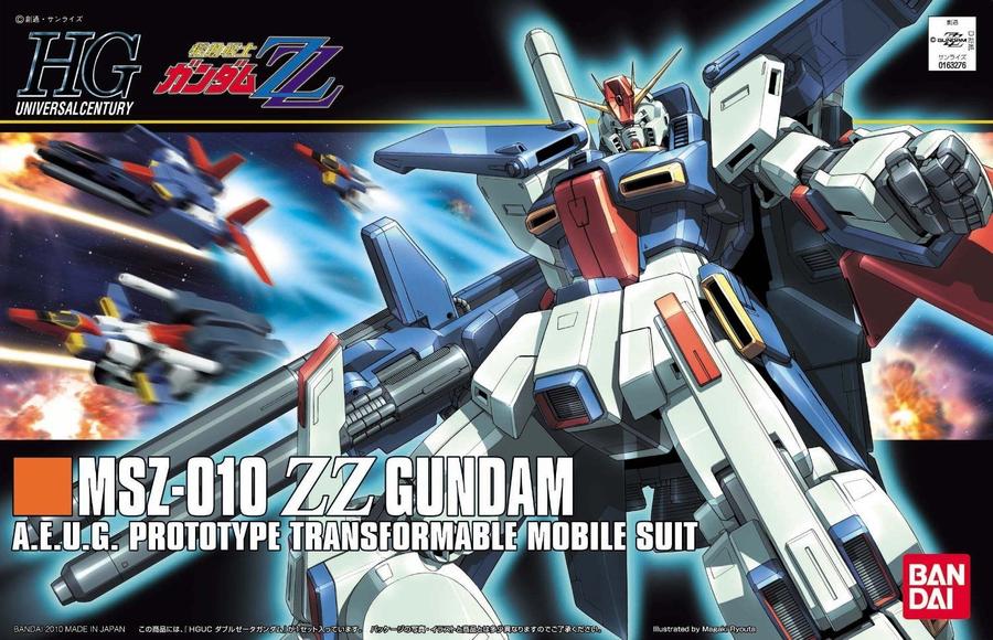 HGUC ZZ Gundam 1/144 (Bandai)