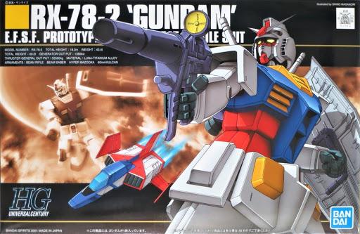 HGUC RX-78-2 Gundam 1/144 (Bandai)