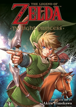 The Legend of Zelda: Twilight Princess Manga vol. 4 (Viz Media)