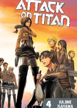 Attack on Titan Manga vol. 4 (Kodansha)