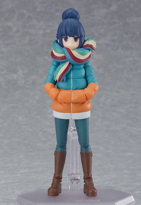Laid-Back Camp Figma Action Figure Rin Shima DX Edition (Max Factory)