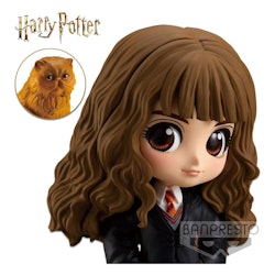 Harry Potter Q Posket Figure Hermione Granger with Crookshanks (Banpresto)