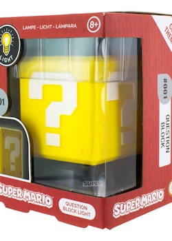 Super Mario Icon Light Question Block (Paladone)