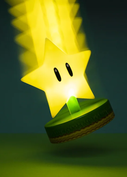 Super Mario Icon Light Super Star (Paladone)