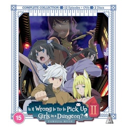 Is It Wrong To Try To Pick Up Girls In A Dungeon?! - Season 2 Standard Edition Blu-Ray