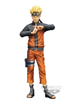 Naruto Shippuden Grandista Nero Figure Naruto Uzumaki Manga Dimensions (Banpresto)