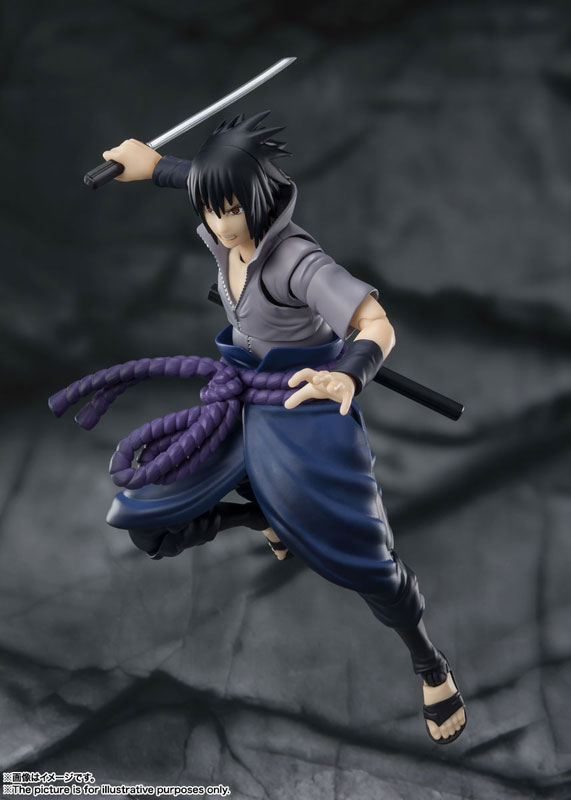 Naruto Shippuden S.H. Figuarts Action Figure Sasuke Uchiha (Tamashii Nations)