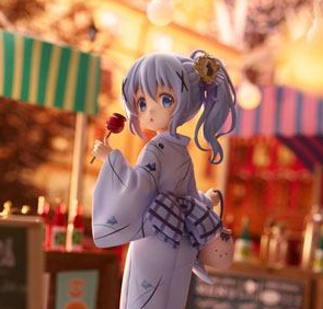 Is the Order a Rabbit 1/7 Figure Chino Summer Festival (Plum)