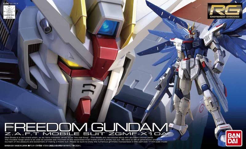 RG Freedom Gundam 1/144 (Bandai)