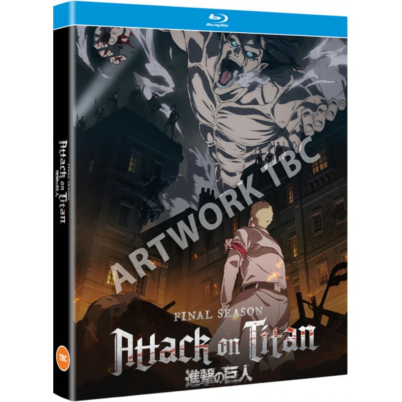Attack on Titan The Final Season Part 1 Blu-Ray