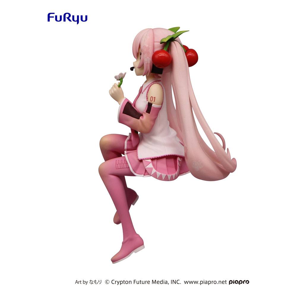 Hatsune Miku Noodle Stopper Figure Sakura Miku 2022 Ver. (FuRyu)