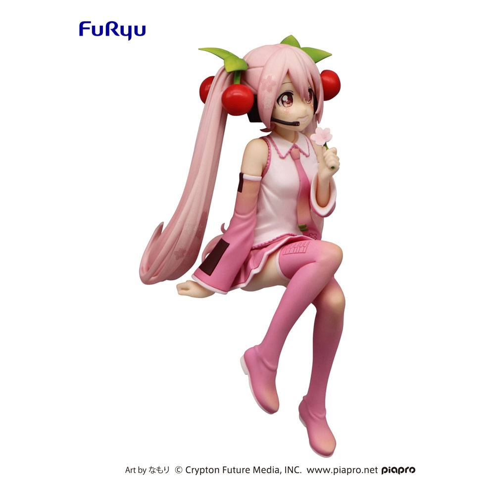 Hatsune Miku Noodle Stopper Figure Sakura Miku 2022 Ver. (FuRyu)