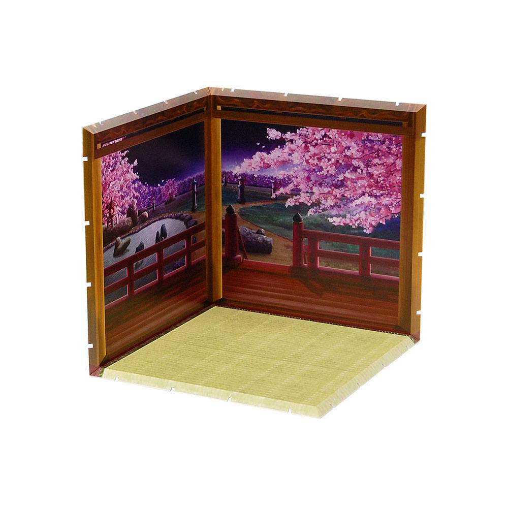 Dioramansion 200 Decorative Parts for Nendoroid and Figma Figures - Cherry Blossoms at Night