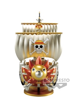 One Piece Mega World Collectable Figure Sunny Pirate Ship Special Gold Color Ver. (Banpresto)