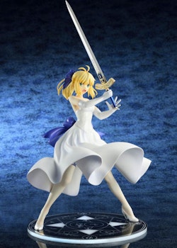Fate/Stay Night Unlimited Blade Works 1/8 Figure Saber White Dress Renewal Version (Bellfine)