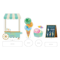 Nendoroid More Acrylic Stand Decorations Ice Cream Parlor (Good Smile Company)