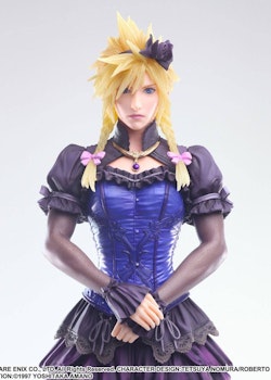 Final Fantasy VII Remake Static Arts Gallery Figure Cloud Strife Dress Ver. (Square Enix)