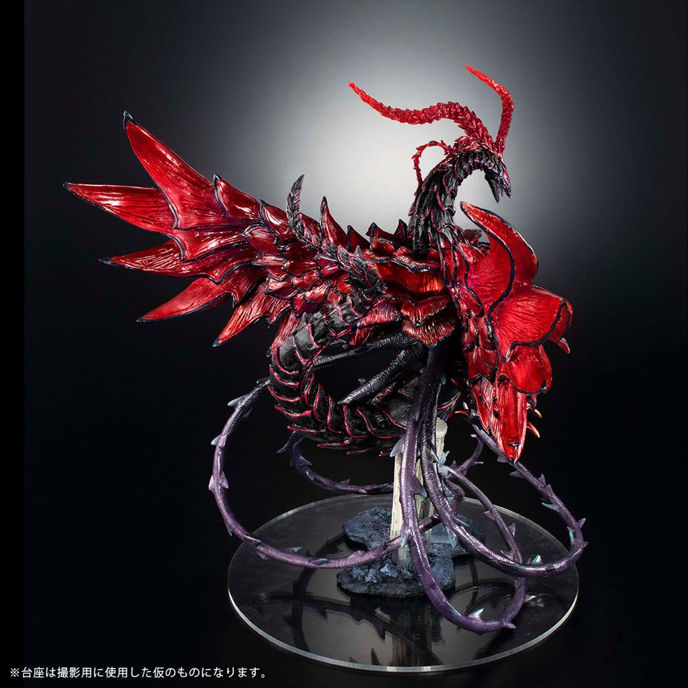 Yu-Gi-Oh! Duel 5D's Monsters Art Works Monsters Figure Black Rose Dragon (Megahouse)