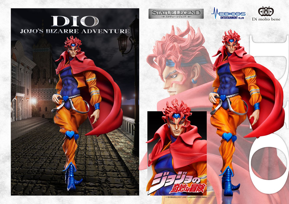 JoJo's Bizarre Adventure Part3 Super Action Action Figure Legend Dio (Medicos Entertainment)