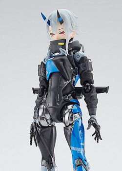 Shojo-Hatsudoki Diecast / PVC Action Figure Motored Cyborg Runner SSX_155 Techno Azur (Good Smile Company)