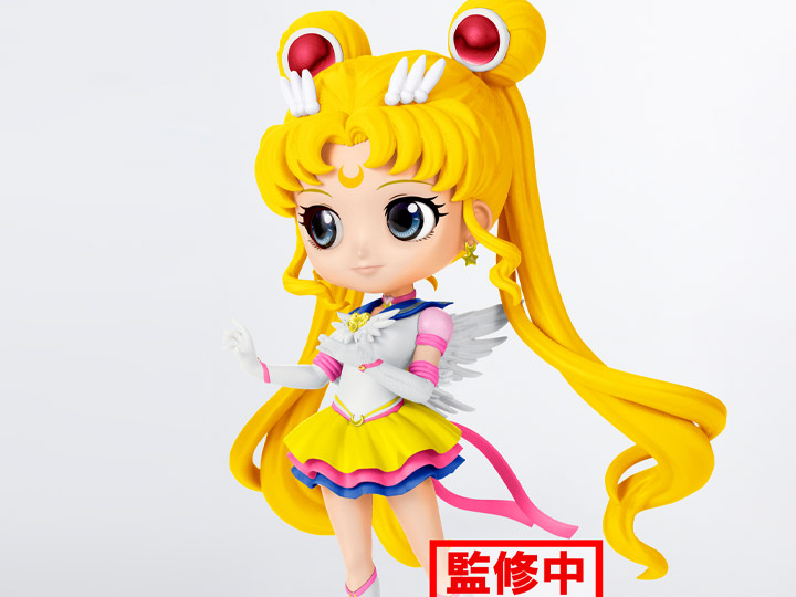 Pretty Guardian Sailor Moon Cosmos the Movie Q Posket Figure Sailor Moon Ver. A (Banpresto)