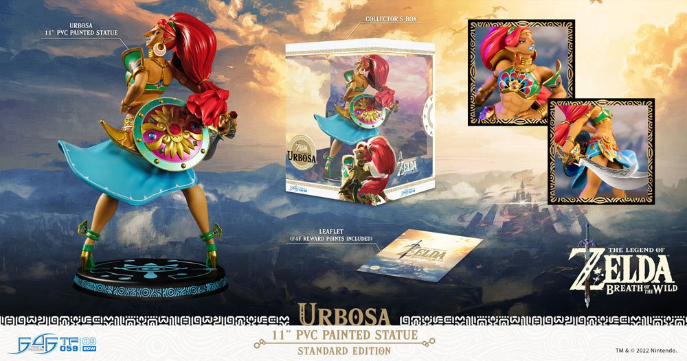 The Legend of Zelda Breath of the Wild Figure Urbosa (First 4 Figures)