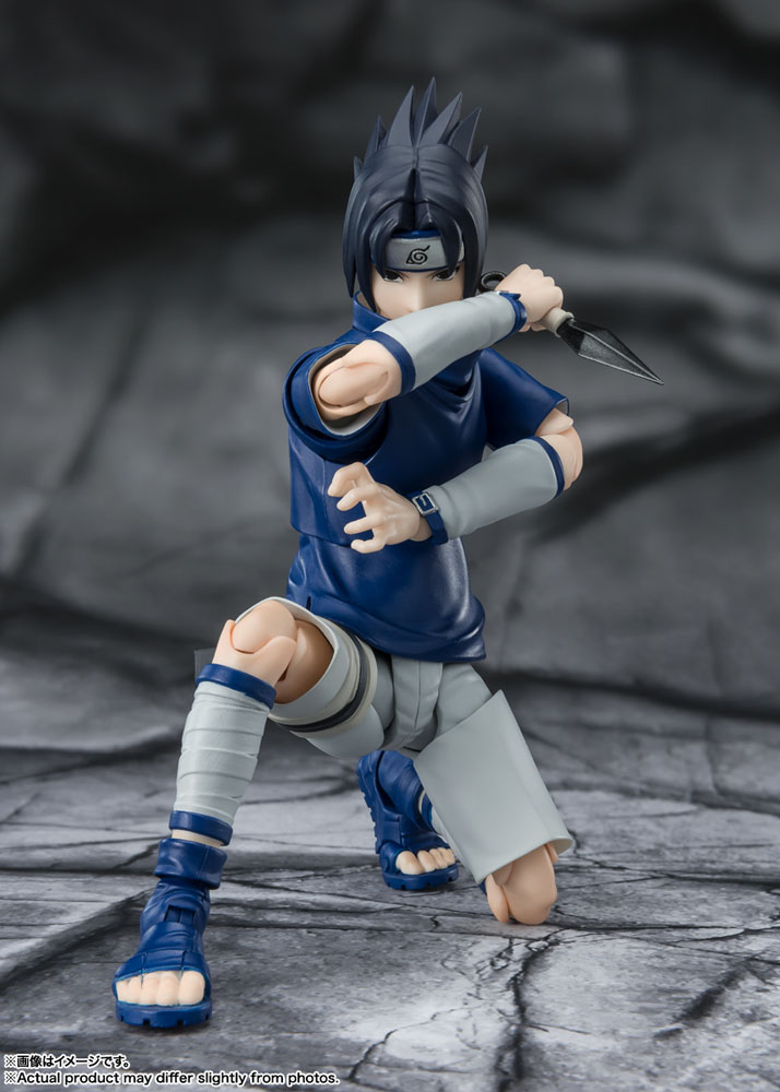 Naruto S.H. Figuarts Action Figure Sasuke Uchiha Ninja Prodigy of the Uchiha Clan Bloodline (Tamashii Nations)