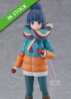 Laid-Back Camp Figma Action Figure Rin Shima (Max Factory)
