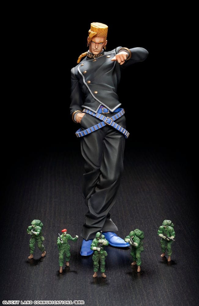 JoJo's Bizarre Adventure Part4 Statue Legend Figure Keicho Nijimura & BAD COMPANY (Medicos Entertainment)