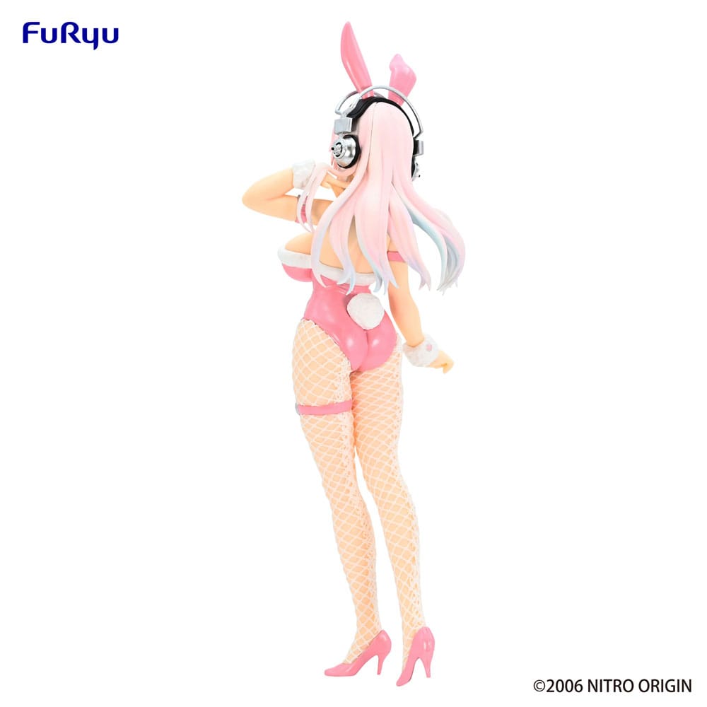 Super Sonico BiCute Bunnies Figure Super Sonico Pink Rabbit Ver. (FuRyu)