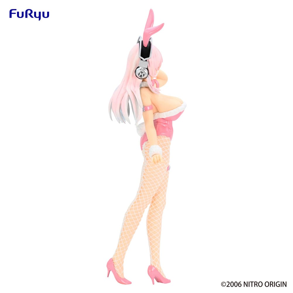 Super Sonico BiCute Bunnies Figure Super Sonico Pink Rabbit Ver. (FuRyu)