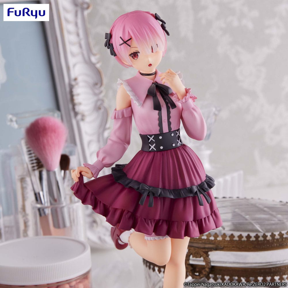 Re:Zero Trio-Try-iT Figure Ram Girly Outfit Pink (FuRyu)
