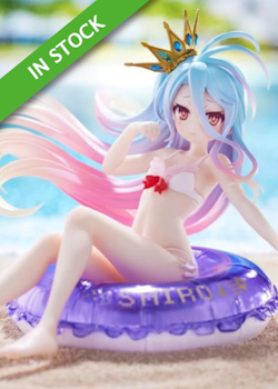 No Game No Life Aqua Float Girls Figure Shiro (Taito)