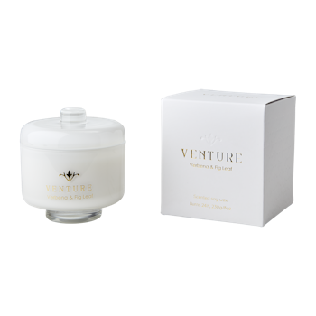 VENTURE Doftljus Verbena & fig leaf, Vit