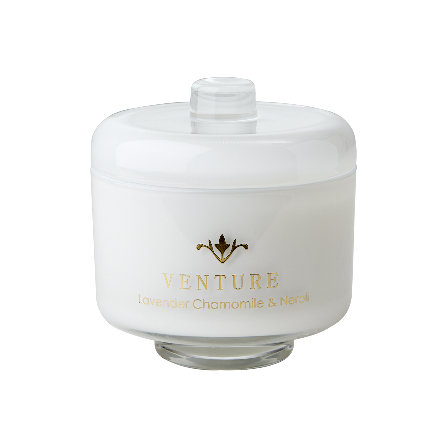 VENTURE Doftljus Lavender, chamomile & neroli, Vit