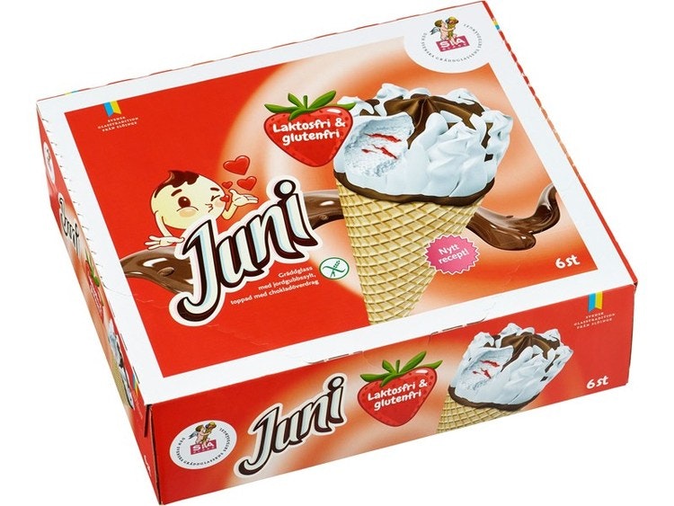 Juni Laktos- och glutenfri 6-pack, 6-pack