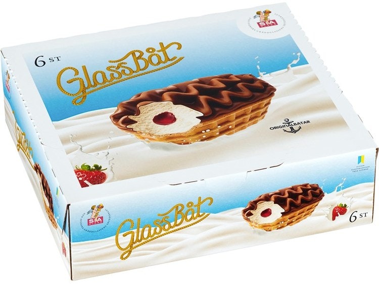 Glassbåt 6-pack, 6-pack