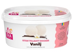 Vanilj utan tillsatt socker 0,75 liter 8-pack