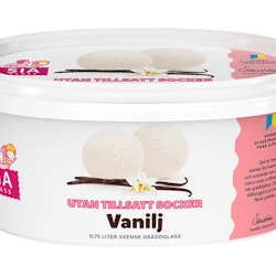 Vanilj utan tillsatt socker 0,75 liter 8-pack