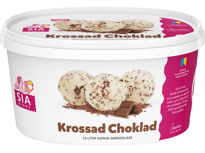 Krossad Choklad 1,5 liter 6-pack