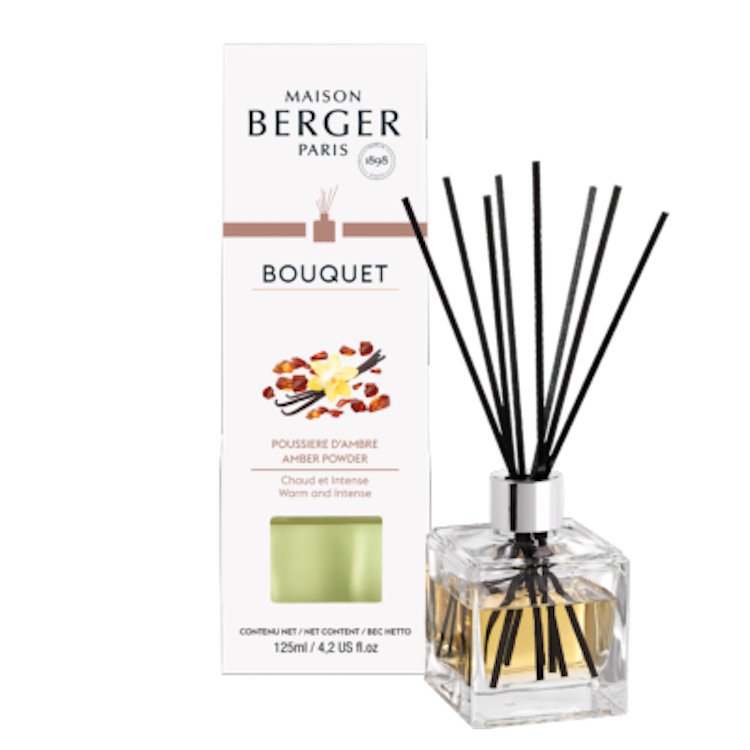 Maison Berger - Cube Amber Powder - Doftpinnar