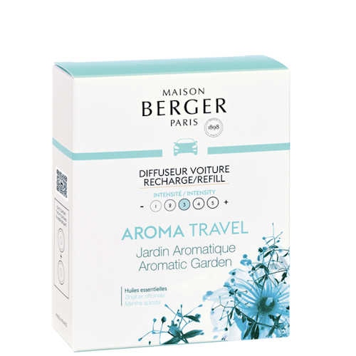 Refill bildoft - Aroma Travel Aromatic Garden - Maison Berger