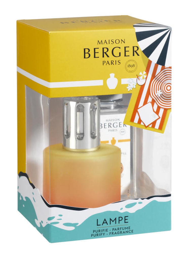 Katalytisk Doftlampa, Giftsett, Doft Coconut Monoi - Maison Berger (Lampe Berger) Paris