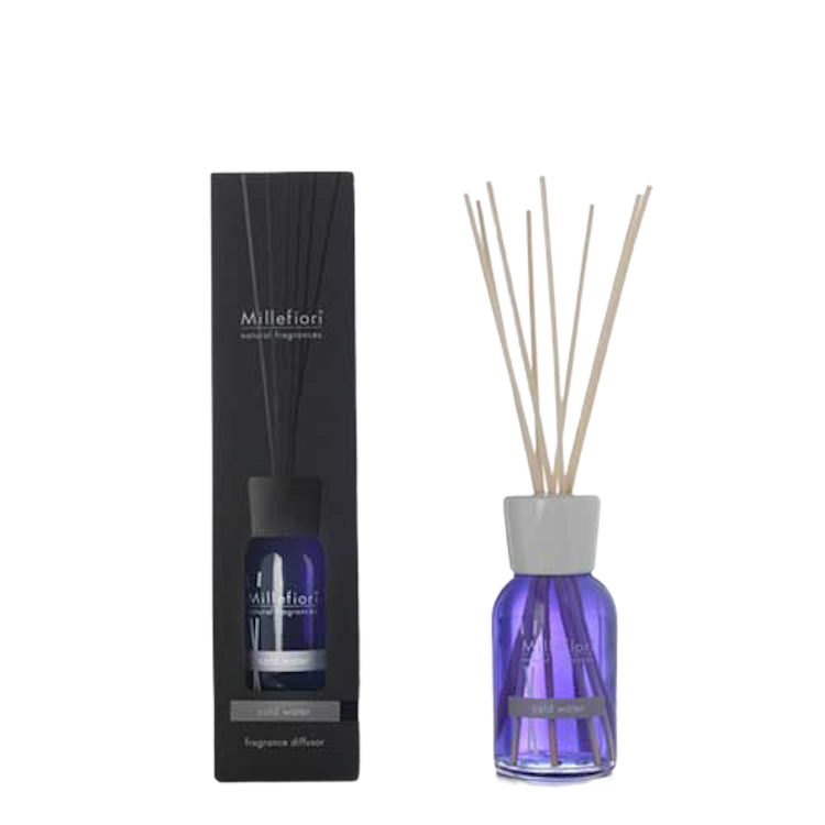 Natural diffuser a stick  100 ml Cold Water - Doftpinnar Millefiori