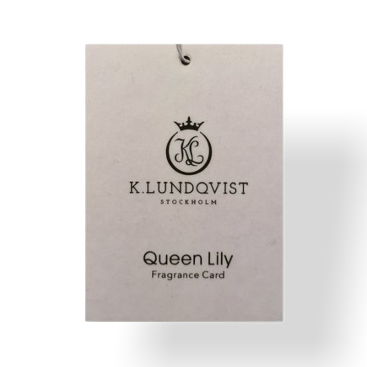 Bildoft Queen Lily från K.Lundqvist, frisk doft av färska kryddor, citrus och vita liljor!