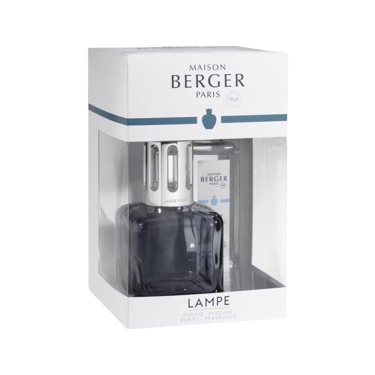 Maison Berger - Cube Grey - Doftlampa - Giftset