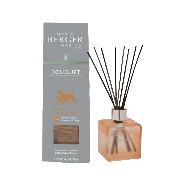 Doftpinnar - Diffuser, Bouquet, Anti-odour, Pets,  fruity and floral- Nr. 1