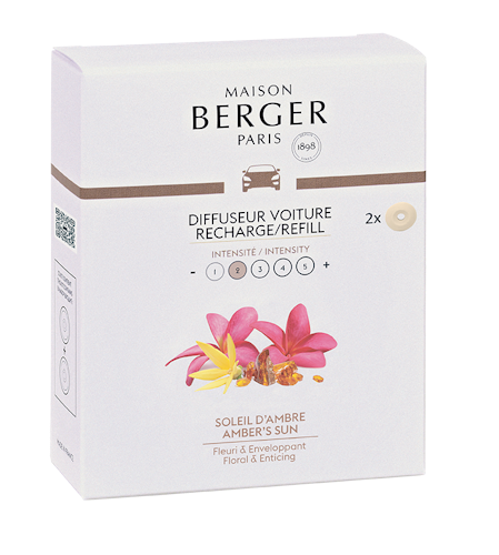 Refill bildoft - Amber sun  - Maison Berger
