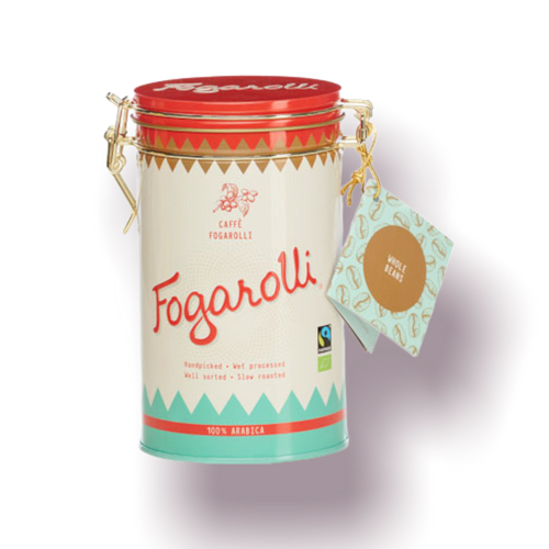Fogarolli - Kaffe - 250g hela bönor i burk