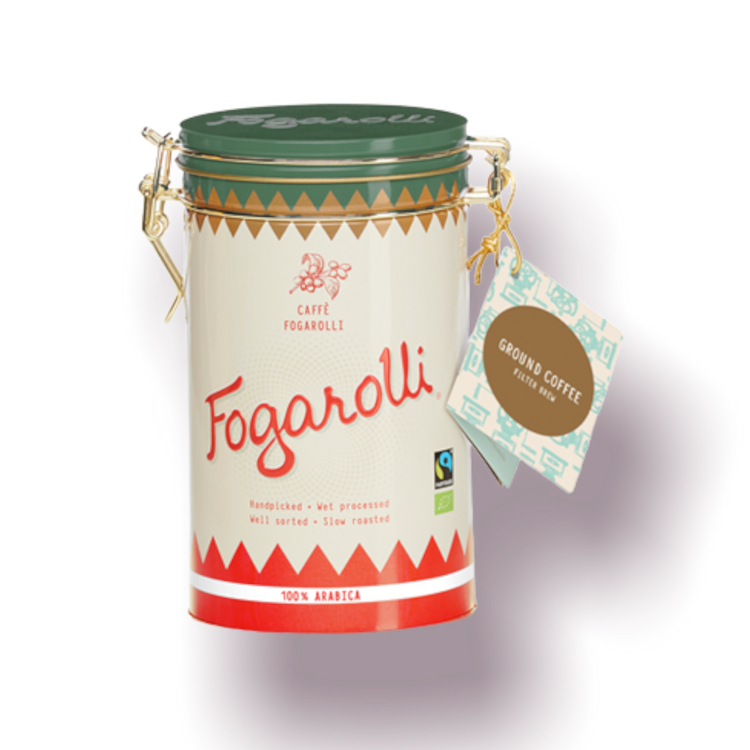 Fogarolli - Kaffe - 250 g malt kaffe i burk